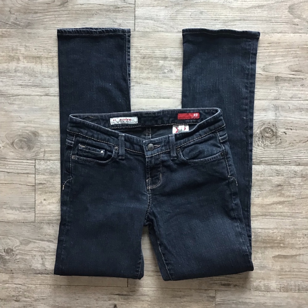 Express Women’s Black Skinny Denim Jeans X2 Pants